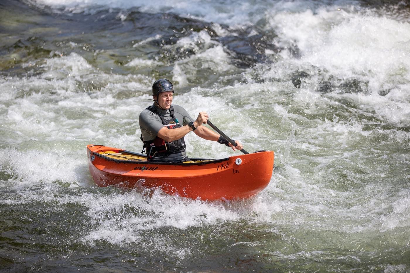 Keith Watson Wood Artisan Canoeing